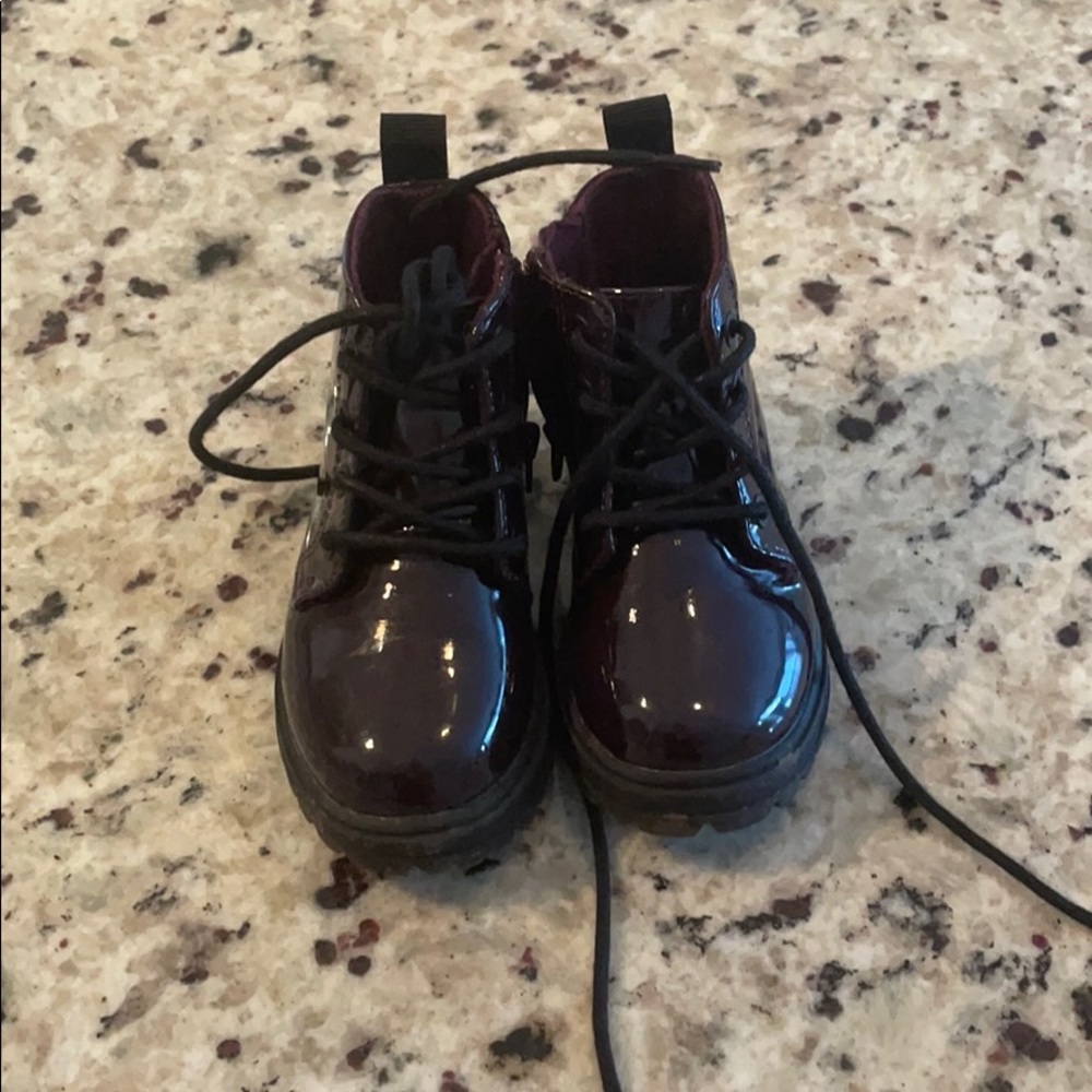 Toddler combat boots